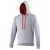 Heather Grey & Fire Red * 