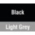 Black / Light Grey 